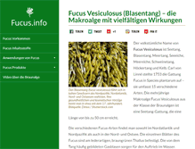 Tablet Screenshot of fucus.info